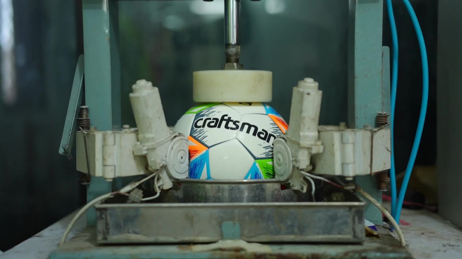 Ball testing in the Craftsman lab